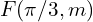 F(\pi/3,m)