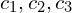 c_1,c_2,c_3